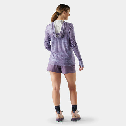 Smartwool W Merino Hoodie Pullover in Purple Color