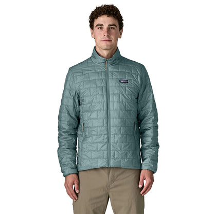 Patagonia M Nano Puff Jkt Midlayer in Blue Color