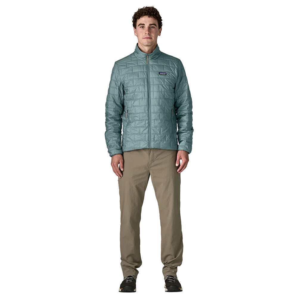 Patagonia M Nano Puff Jkt Midlayer in Blue Color