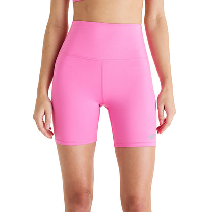 New Balance Nb Harmony Hr Short 6In Shorts in Pink Color