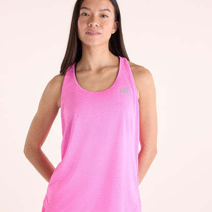 New Balance W Athletics Tank Tops in Pink Color