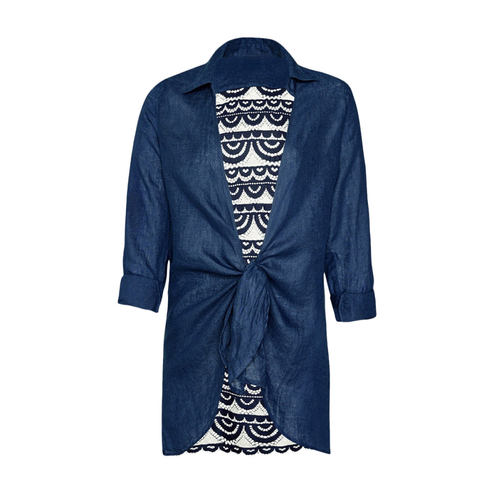 LACE MILLIE TIE TUNIC | WISTERIA