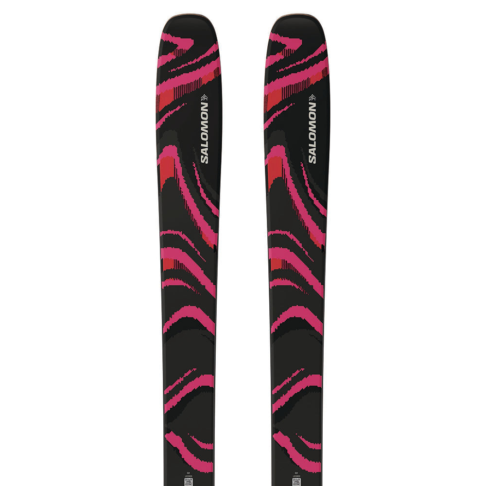 SalomonQST 106 Black/Pink Skis in No Color