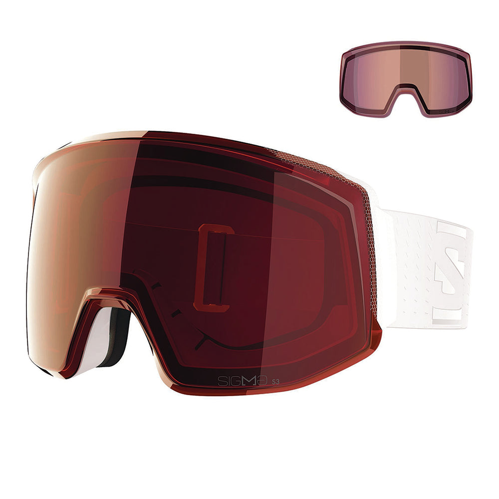 Salomon Skarn Prime Sigma + 1 Le Skiing & Snowboarding Goggles in No Color
