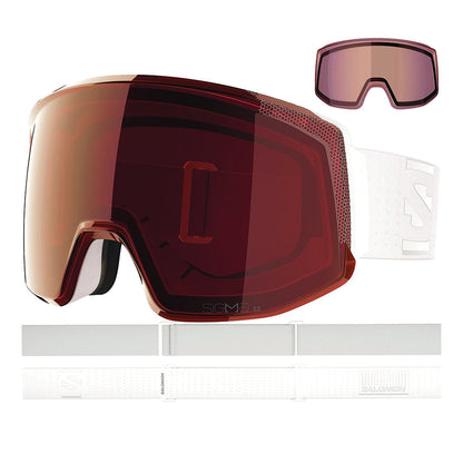 Salomon Skarn Prime Sigma + 1 Le Skiing & Snowboarding Goggles in No Color
