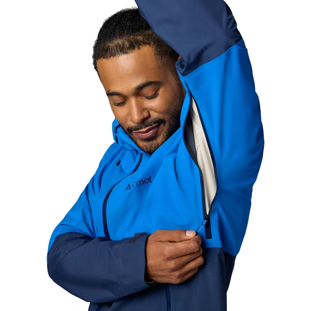 Marmot Seeker Gore-Tex Jacket Shells in Blue Color