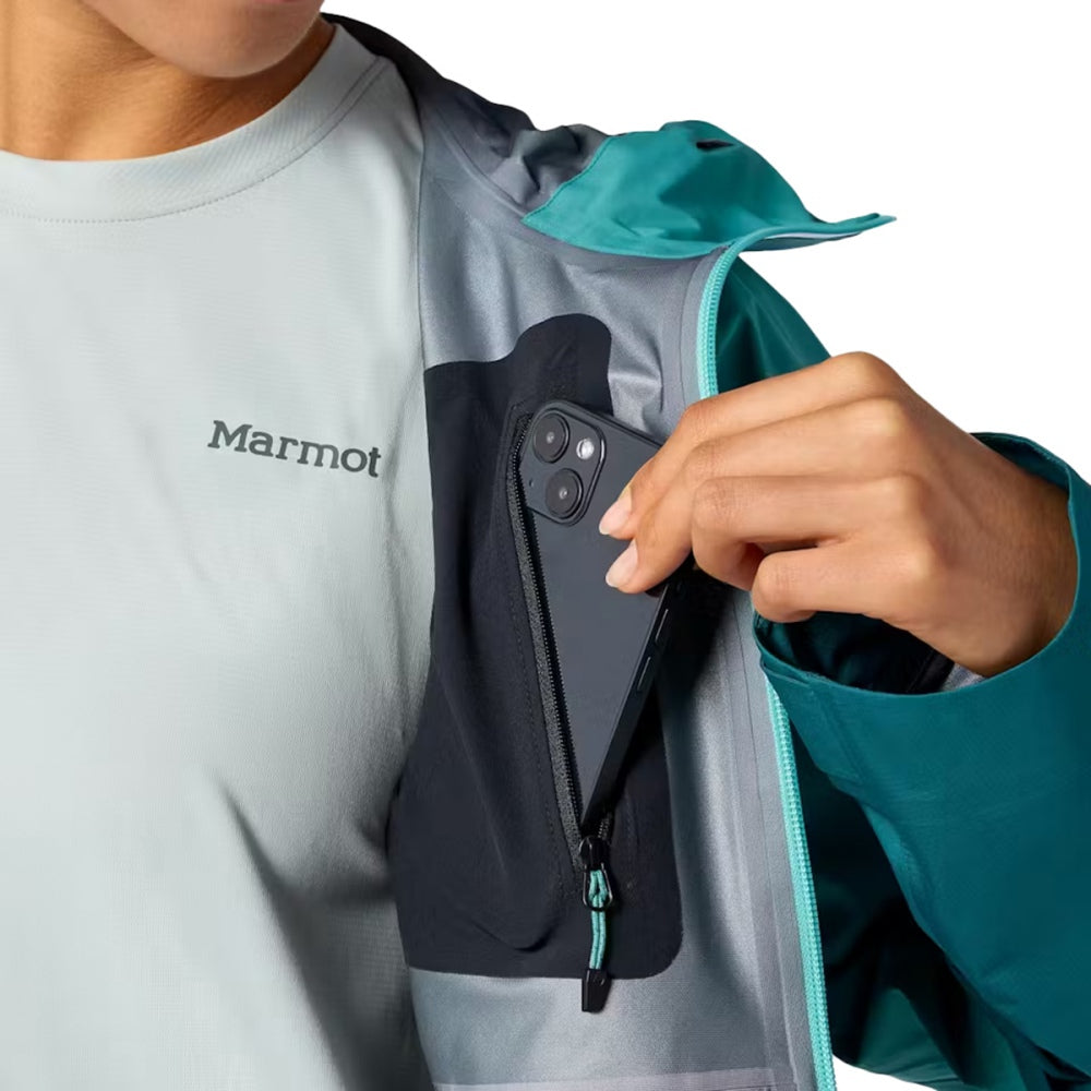Marmot W Seeker GORE-Tex Jkt Shells in Blue Color