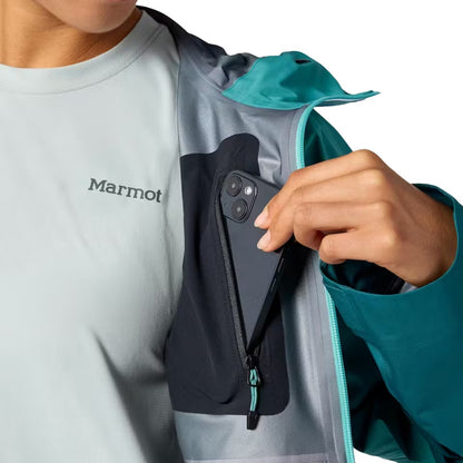 Marmot W Seeker GORE-Tex Jkt Shells in Blue Color