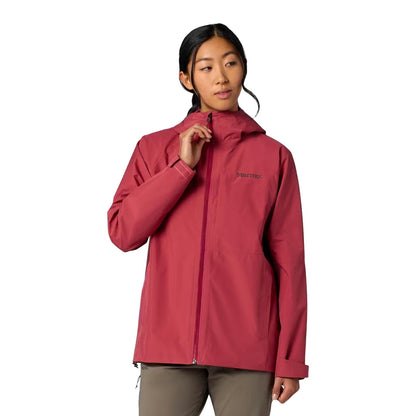 Marmot Wm'S Waypoint Gore-Tex J Shells in Red Color