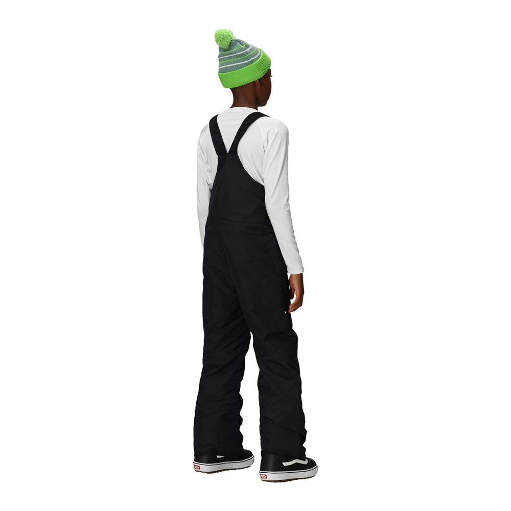 686 Outerwear Kids Frontier Insul Bib Skiing & Snowboarding Pants in Black Color