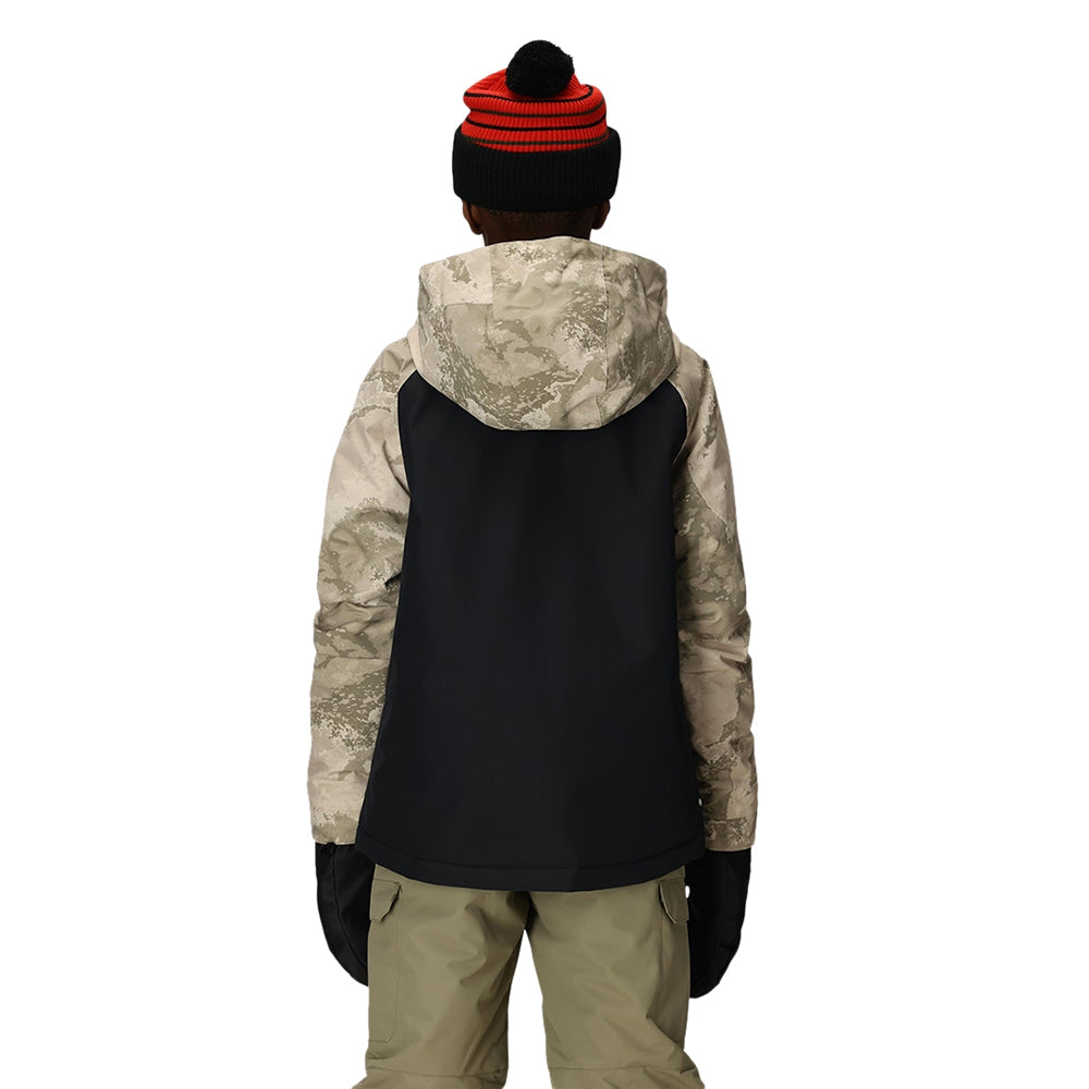 686 Outerwear Kids Geo Insulated Jk Skiing & Snowboarding Jackets in White Color