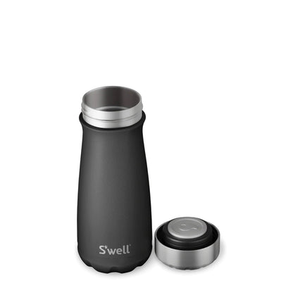 S'Well Onyx Traveler 16 Oz Water Bottles in Black Color