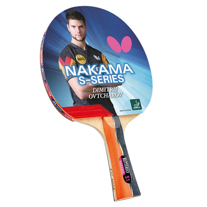 Butterfly Table Tennis Nakama S-1 Table Tennis Paddles in No Color