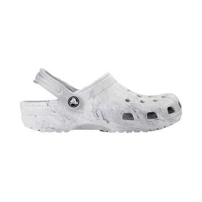 Crocs Cls Watercolor Marbled Sneakers in Grey Color