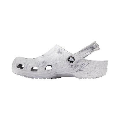 Crocs Cls Watercolor Marbled Sneakers in Grey Color