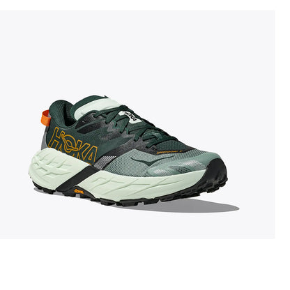 Hoka M Speedgoat 7 Trail Running Shoes in Green Color