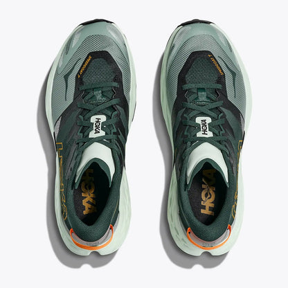 Hoka M Speedgoat 7 Trail Running Shoes in Green Color