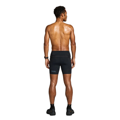 Janji M 6In Trail Half Tight Shorts in Black Color