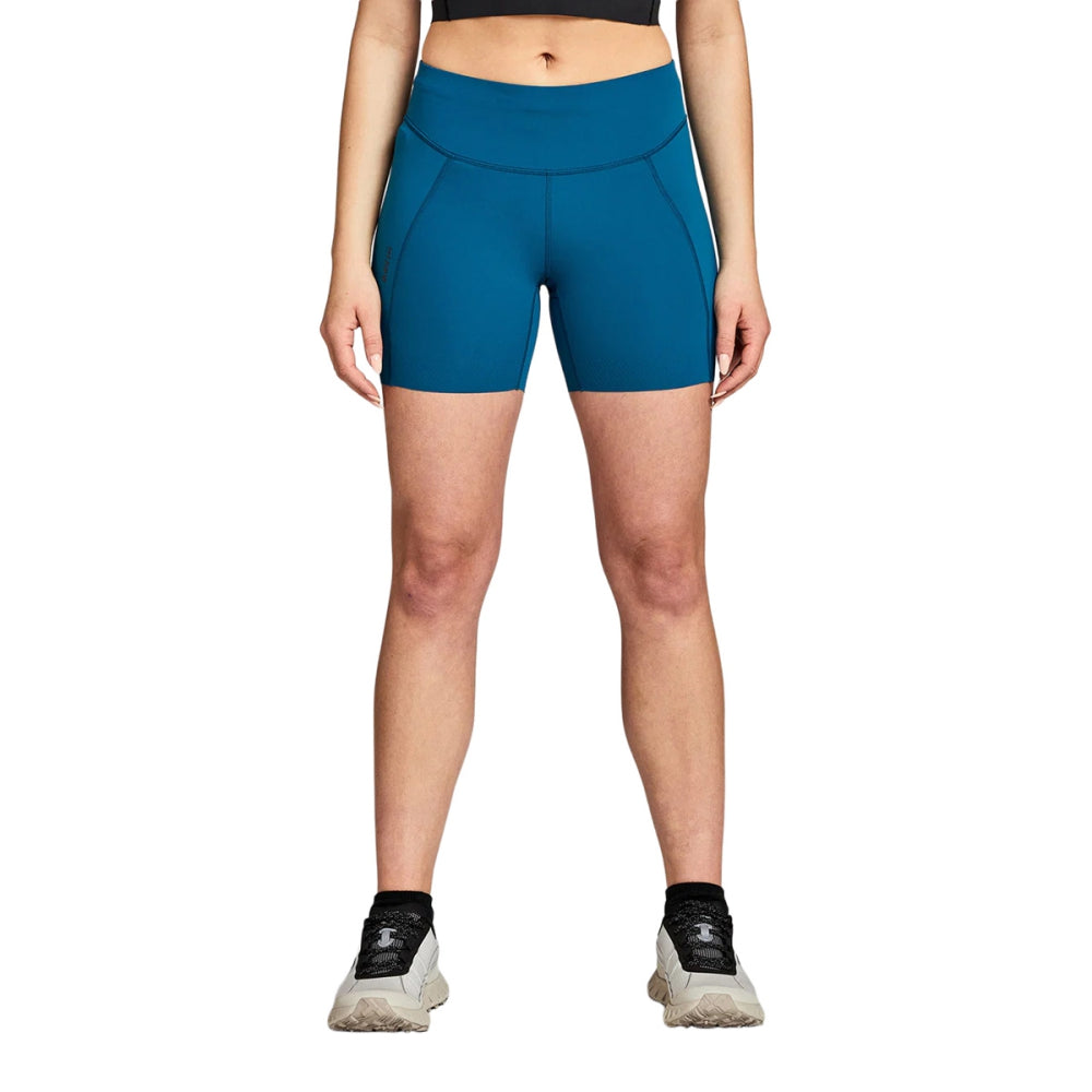 Janji W 5In Pace Short in Blue Color