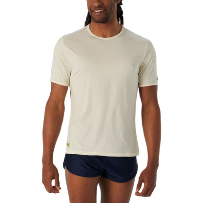 Tracksmith Twilight Tee Tops in White Color