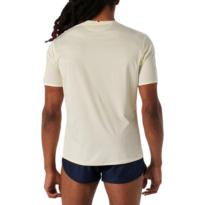 Tracksmith Twilight Tee Tops in White Color