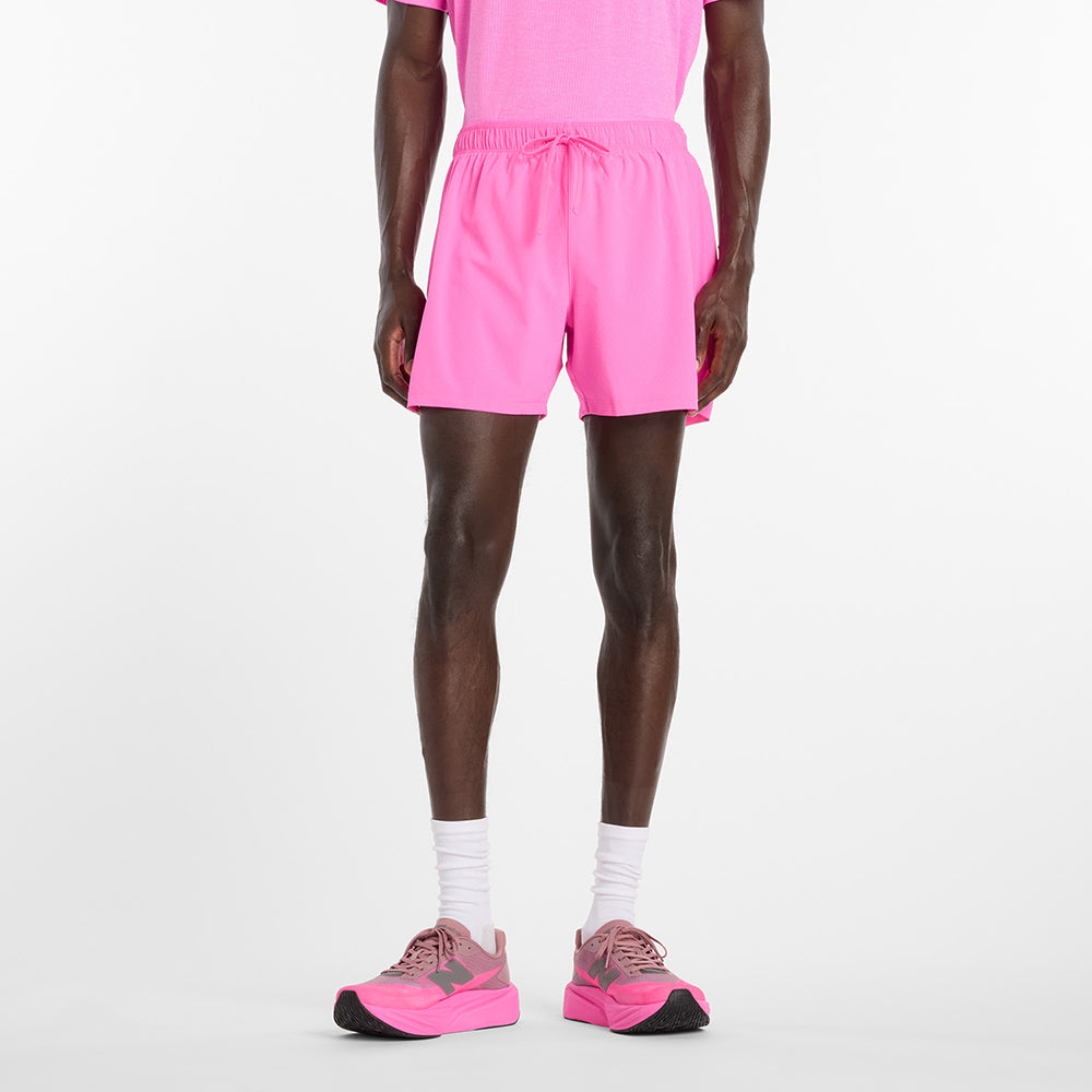 New Balance Rc Short 5 Shorts in Pink Color