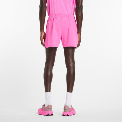 New Balance Rc Short 5 Shorts in Pink Color