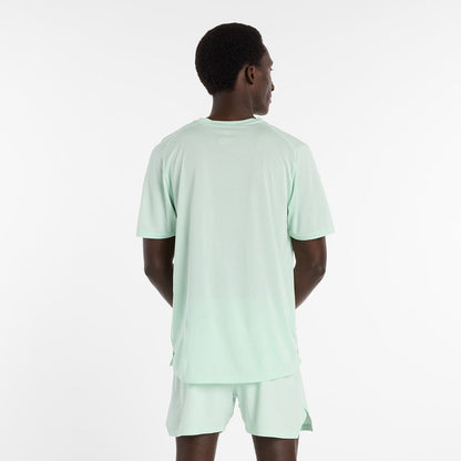New Balance M Athletics Tshirt Tops in Purple Color