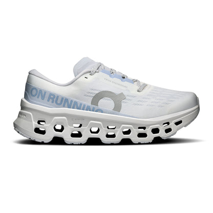 On W Cloudmonster 3 Running Shoes in White Color