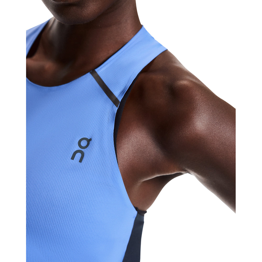 On W Performance Tank Tops in Blue Color
