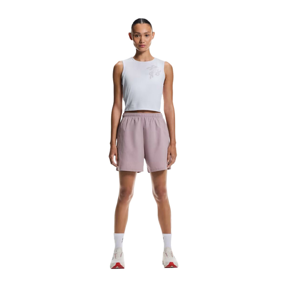 On Run Tank Tops in White Color
