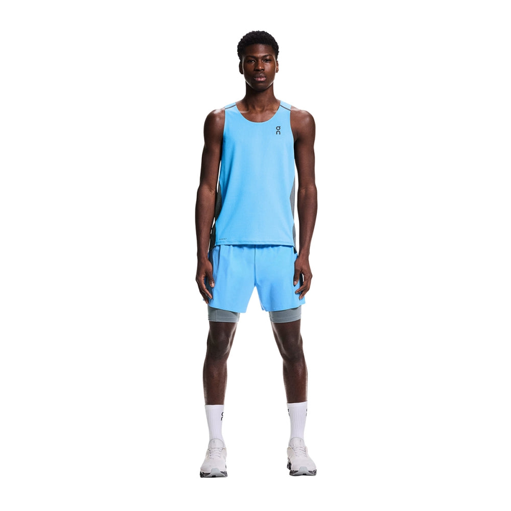 On M Performance Tank Tops in Blue Color