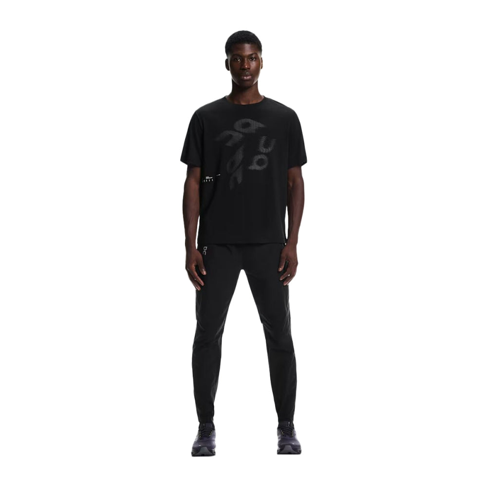 On Run-T Tops in Black Color