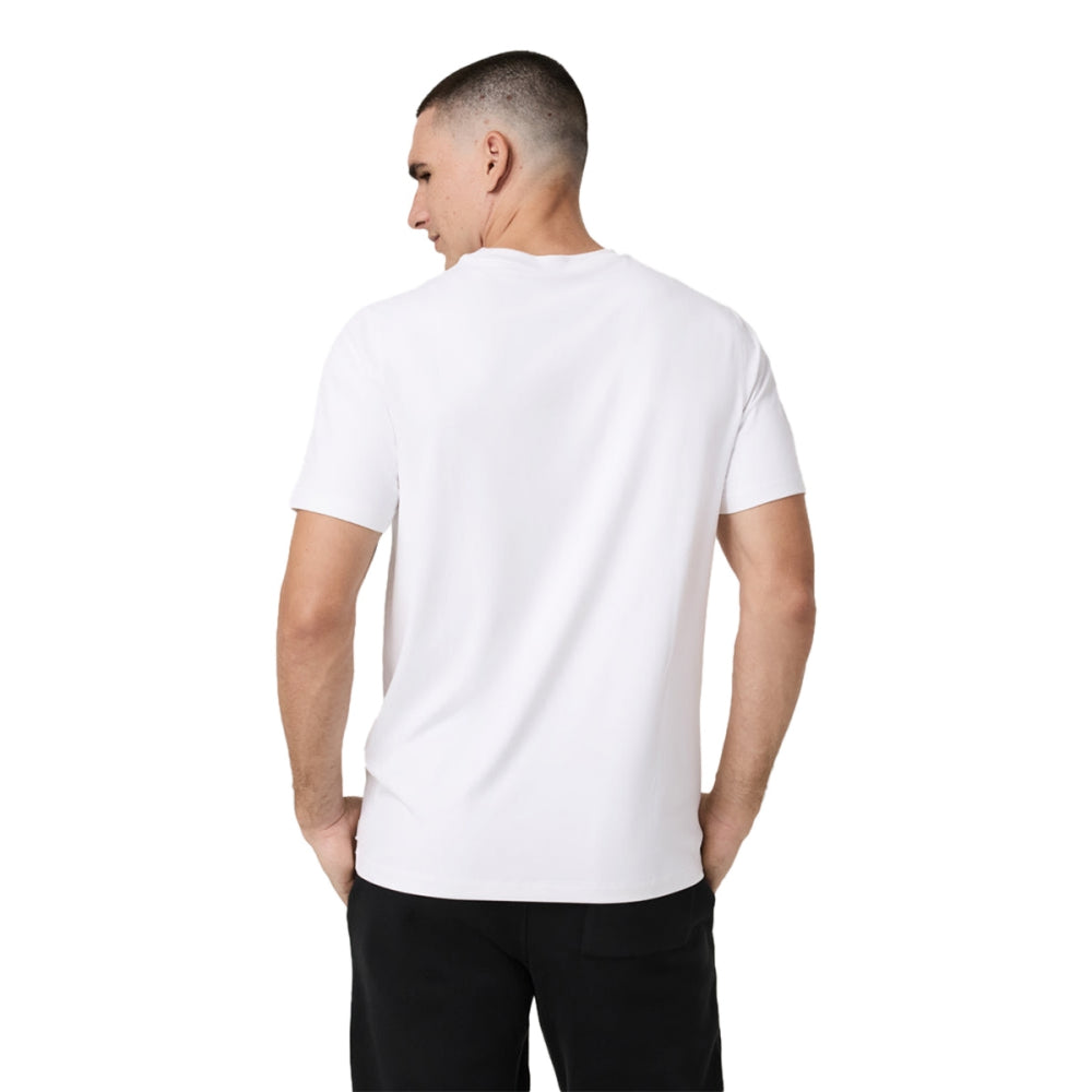 Vuori short sleeve Ponto Performance Tee Tops in White Color