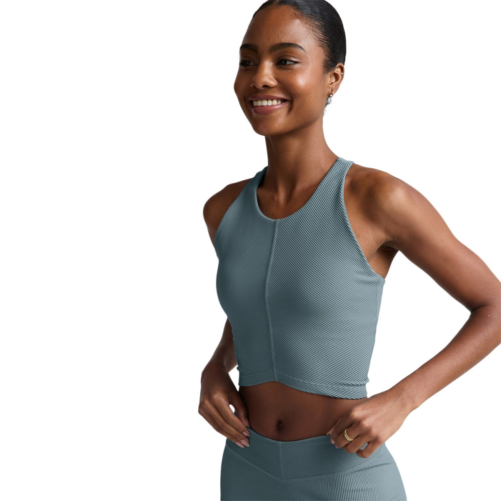 IMPULSE RIBBED HIGH NECK | SHAKEN BLU