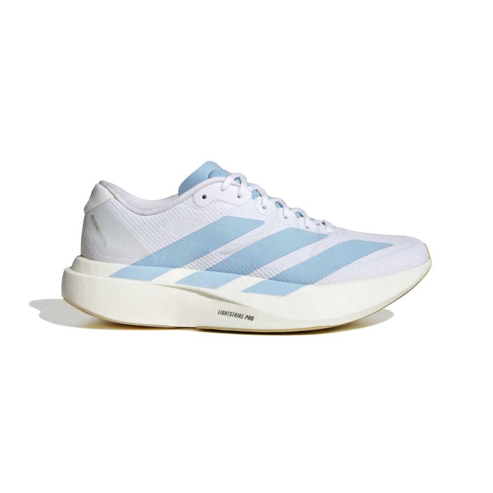 Adidas Adizero Evo SL Woven Arg Running Shoes in White Color