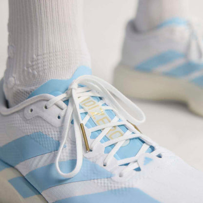 Adidas Adizero Evo SL Woven Arg Running Shoes in White Color