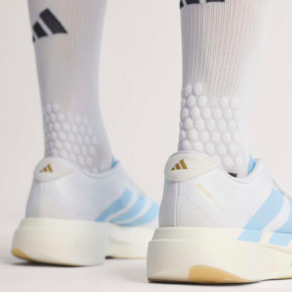 Adidas Adizero Evo SL Woven Arg Running Shoes in White Color