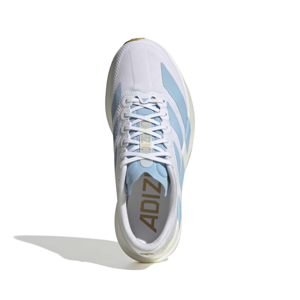 Adidas M Adizero Evo SL Woven A Running Shoes in White Color