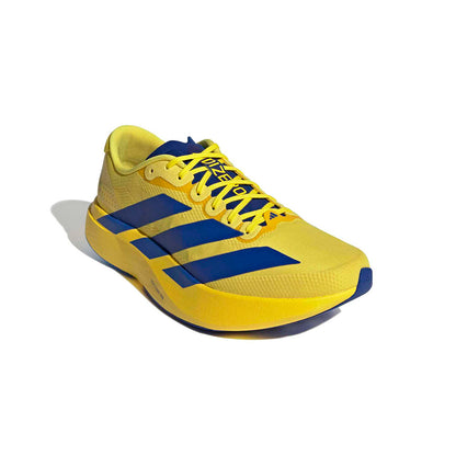 Adidas M Adizero Evo SL Woven B Running Shoes in Yellow Color