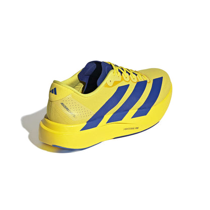 Adidas M Adizero Evo SL Woven B Running Shoes in Yellow Color