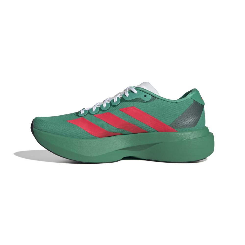 Adidas W Adizero Evo SL Woven M Running Shoes in Green Color