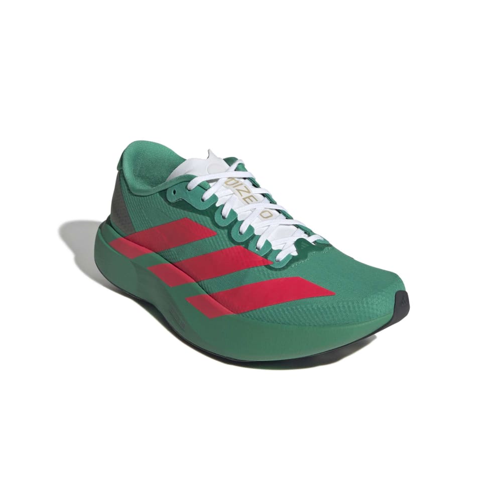 Adidas W Adizero Evo SL Woven M Running Shoes in Green Color
