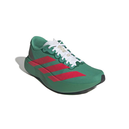 Adidas W Adizero Evo SL Woven M Running Shoes in Green Color