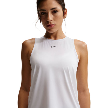 Nike W One Classic Tank Tops in White Color