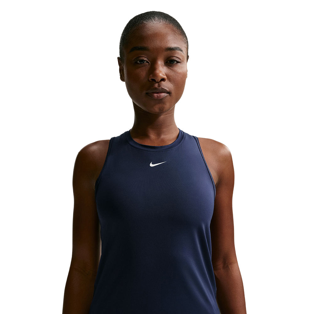 Nike W One Classic Tank Tops in Blue Color