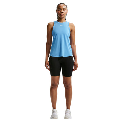 Nike W One Classic Tank Tops in Blue Color