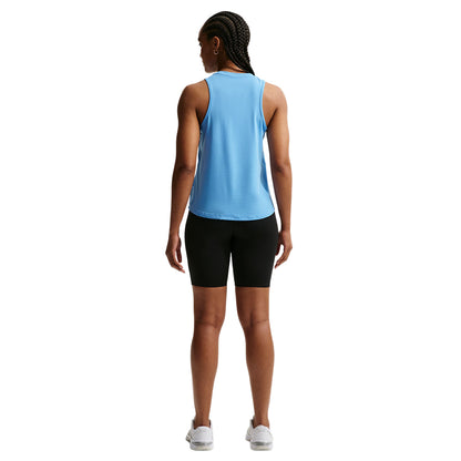 Nike W One Classic Tank Tops in Blue Color