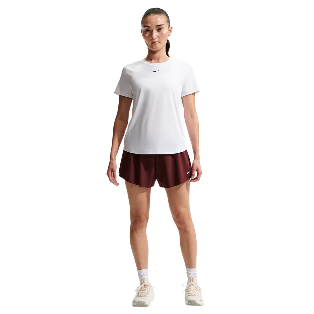 Nike W One Classic short sleeve Tops in White Color