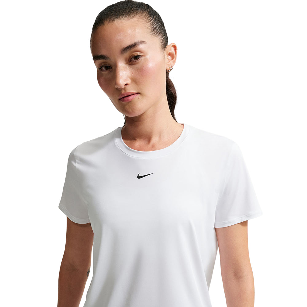 Nike W One Classic short sleeve Tops in White Color